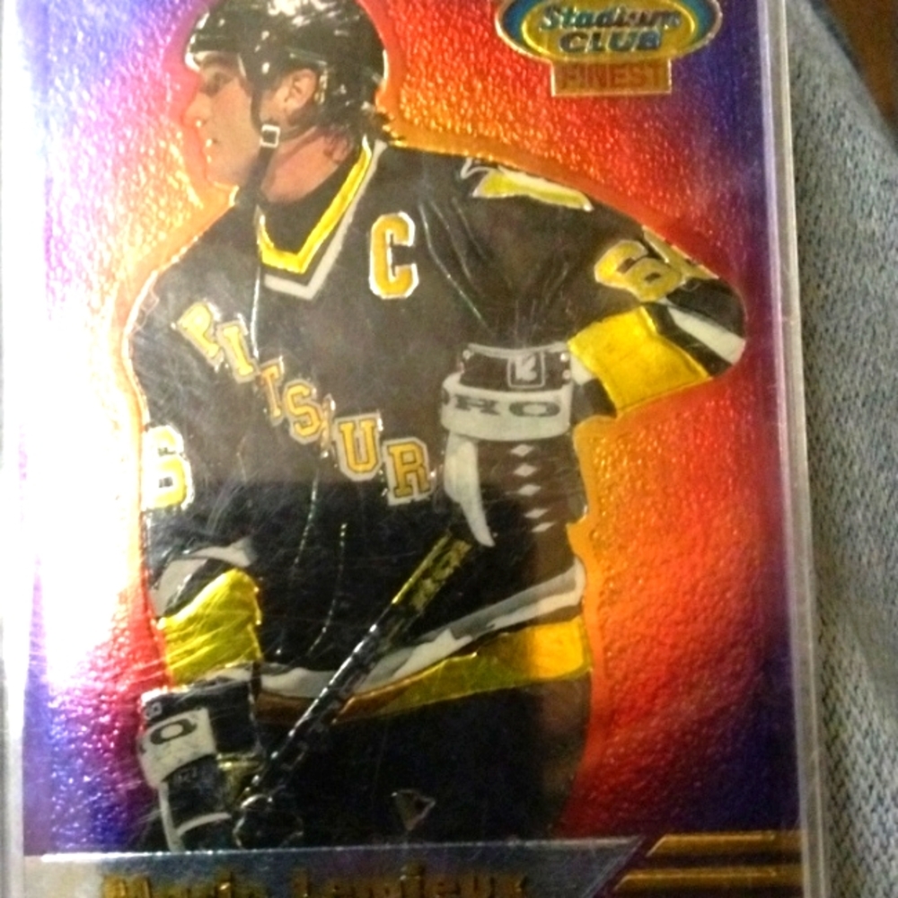 Mario lemieux card stadium ckub